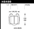 Picture of Hawk Performance Ceramic Street Brake Pads