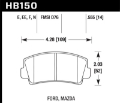 Picture of Hawk HPS Street Brake Pads