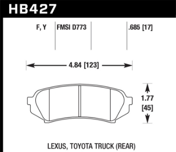Picture of Hawk LTS Street Brake Pads