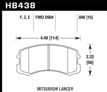 Picture of Hawk HPS Street Brake Pads