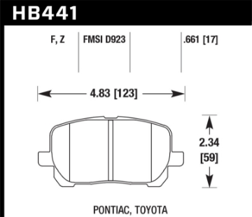 Picture of Hawk HPS Street Brake Pads