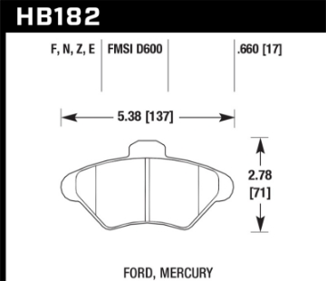 Picture of Hawk HPS Street Brake Pads