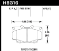 Picture of Hawk LTS Street Brake Pads