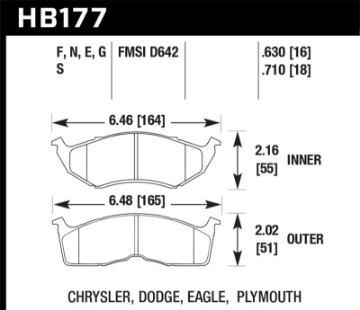 Picture of Hawk HPS Street Brake Pads