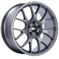 Picture of BBS CH-R 20x9 5x120 ET29 Satin Titanium Polished Rim Protector Wheel -82mm PFS-Clip Required
