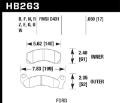 Picture of Hawk HPS Street Brake Pads