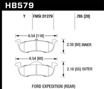 Picture of Hawk LTS Street Brake Pads