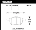 Picture of Hawk HPS Street Brake Pads