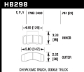 Picture of Hawk LTS Street Brake Pads