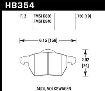 Picture of Hawk HPS Street Brake Pads
