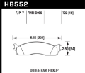 Picture of Hawk LTS Street Brake Pads