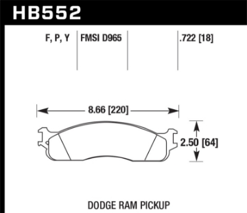 Picture of Hawk HPS Street Brake Pads