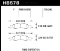 Picture of Hawk LTS Street Brake Pads