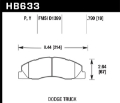Picture of Hawk Super Duty Street Brake Pads