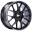 Picture of BBS CH-R 20x9 5x120 ET24 Satin Black Polished Rim Protector Wheel -82mm PFS-Clip Required