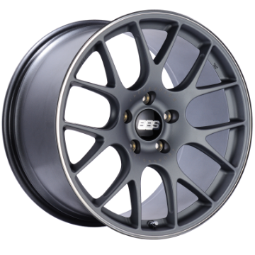Picture of BBS CH-R 20x11-5 5x130 ET65 CB71-6 Satin Titanium Polished Rim Protector Wheel