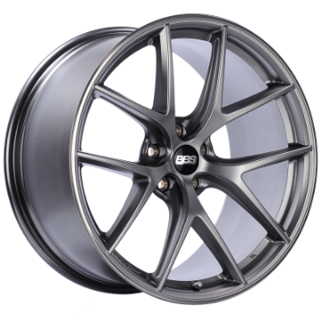 Picture of BBS CI-R 20x10 5x112 ET25 Platinum Silver Polished Rim Protector Wheel -82mm PFS-Clip Required