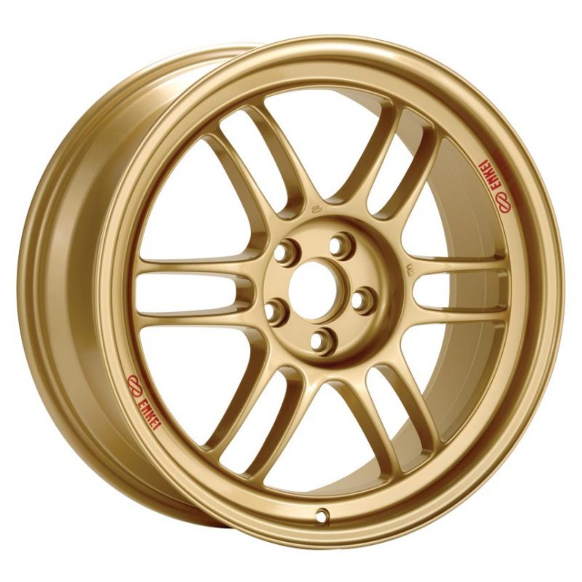 Picture of Enkei RPF1 17x8 5x100 45mm Offset 73mm Bore Gold Wheel 02-10 WRX & 04 STI
