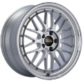 Picture of BBS LM 19x8-5 5x112 ET48 Diamond Silver Center Diamond Cut Lip Wheel -82mm PFS-Clip Required