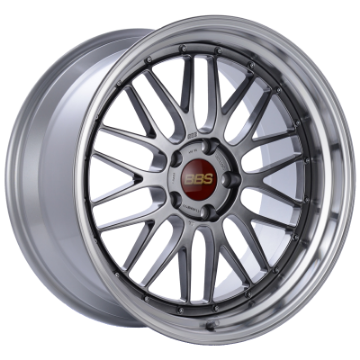 Picture of BBS LM 20x10 5x120 ET20 Diamond Black Center Diamond Cut Lip Wheel -82mm PFS-Clip Required