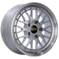 Picture of BBS LM 17x7-5 5x130 ET28 CB71-6 Diamond Silver Center Diamond Cut Lip Wheel