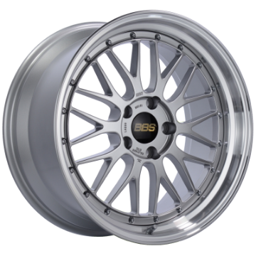 Picture of BBS LM 19x11 5x130 ET50 CB71-6 Diamond Silver Center Diamond Cut Lip Wheel