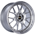 Picture of BBS LM-R 21x10 5x120 ET35 Diamond Silver Center Diamond Cut Lip Wheel -82mm PFS-Clip Required