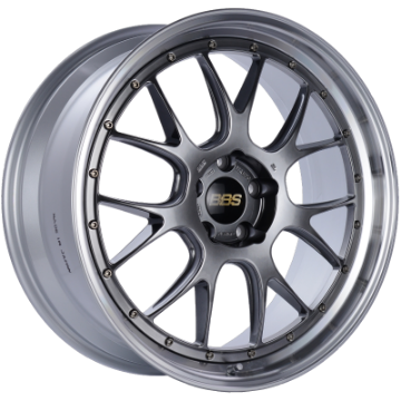 Picture of BBS LM-R 21x9 5x120 ET32 Diamond Black Center Diamond Cut Lip Wheel -82mm PFS-Clip Required