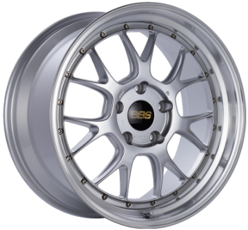 Picture of BBS LM-R 19x9-5 5x130 ET40 CB71-6 Diamond Silver Center Diamond Cut Lip Wheel