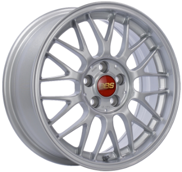 Picture of BBS RG-F 16x7 5x100 ET35 Sport Silver Wheel -70mm PFS-Clip Required