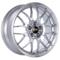Picture of BBS RS-GT 19x8-5 5x120 ET35 Diamond Silver Center Diamond Cut Lip Wheel -82mm PFS-Clip Required