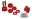 Picture of Energy Suspension 00-05 Dodge Neon Red Front Control Arm Bushing Set