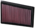 Picture of K&N 07-11 Nissan 1-125in H x 9-063in L x 6-438in W Replacement Air Filter