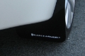 Picture of Rally Armor 08-17 Mitsubishi EVO X Black UR Mud Flap w- White Logo