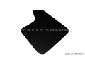 Picture of Rally Armor Universal Fit No Hardware Basic Black Mud Flap w- Black Logo