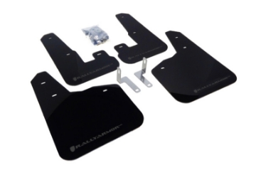 Picture of Rally Armor 10-14 Subaru Legacy Black UR Mud Flap w- Grey Logo