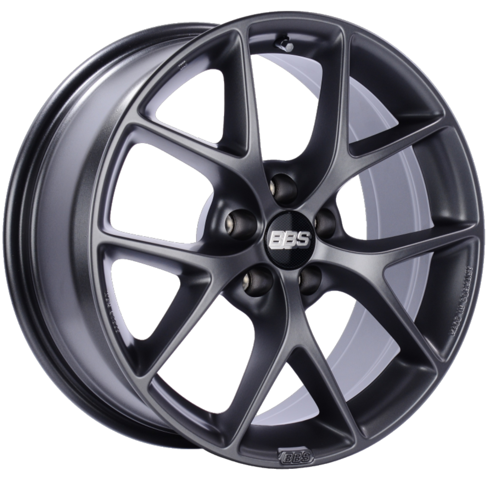 Picture of BBS SR 18x8 5x112 ET21 CB66-5 Satin Grey Wheel