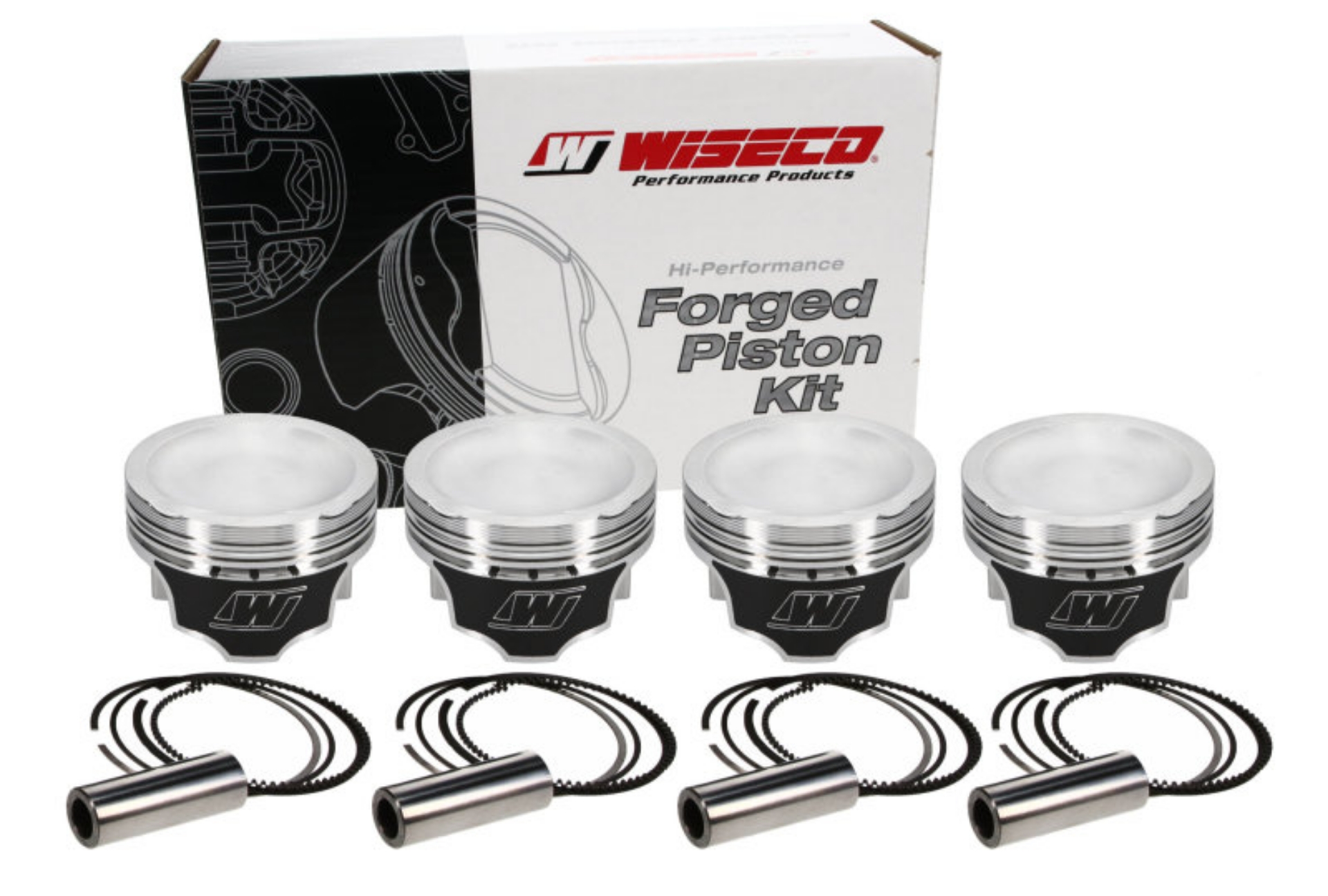 Picture of Wiseco Mazda Speed 3 Dished -13-3cc 9-5:1 Piston Shelf Stock Kit