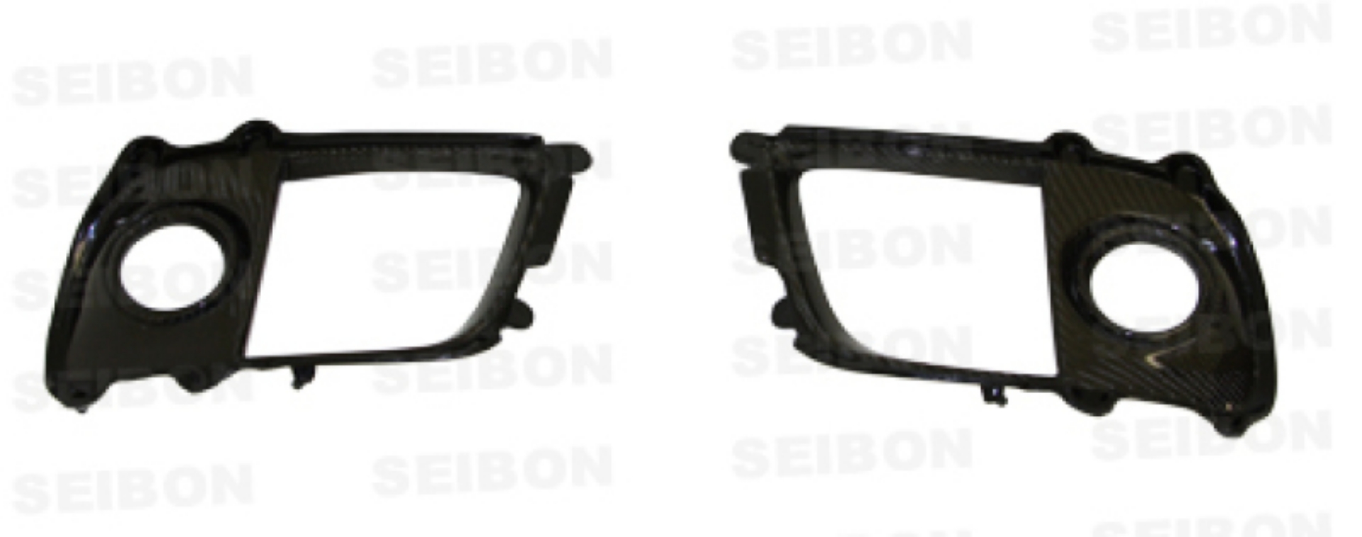 Picture of Seibon 08-12 Mitsubishi Lancer Evo X Fog Light Surround