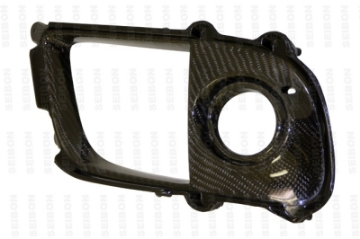 Picture of Seibon 08-12 Mitsubishi Lancer Evo X Fog Light Surround