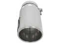 Picture of aFe Power Intercooled Tip Stainless Steel - Polished 4in In x 5in Out x 12in L Bolt-On