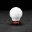 Picture of Cobb Subaru 6-Speed COBB Shift Knob - White w-Race Red Collar Non-Weighted