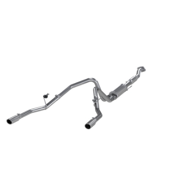 Picture of MBRP 11 Ford F-150 5-0L V8 Aluminized Cat Back Dual Split Rear Exit