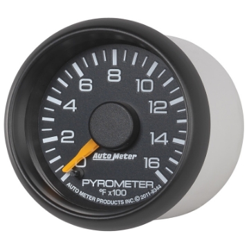 Picture of Autometer Factory Match GM 2-1-16in 1600 Degree Electric Pyrometer EGT Gauge