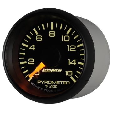 Picture of Autometer Factory Match GM 2-1-16in 1600 Degree Electric Pyrometer EGT Gauge