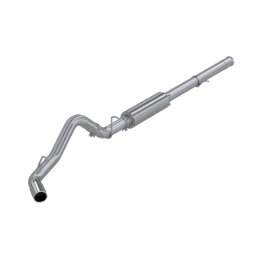 Picture of MBRP 11-13 Chevy 1500 Silverado-GMC Sierra 6-2L V8 3-5in Cat Back Single Side Exhaust T409