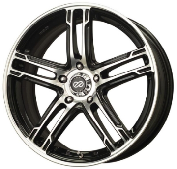 Picture of Enkei FD-05 18x7-5 5x114-3 45mm Offset Black Machined Wheel