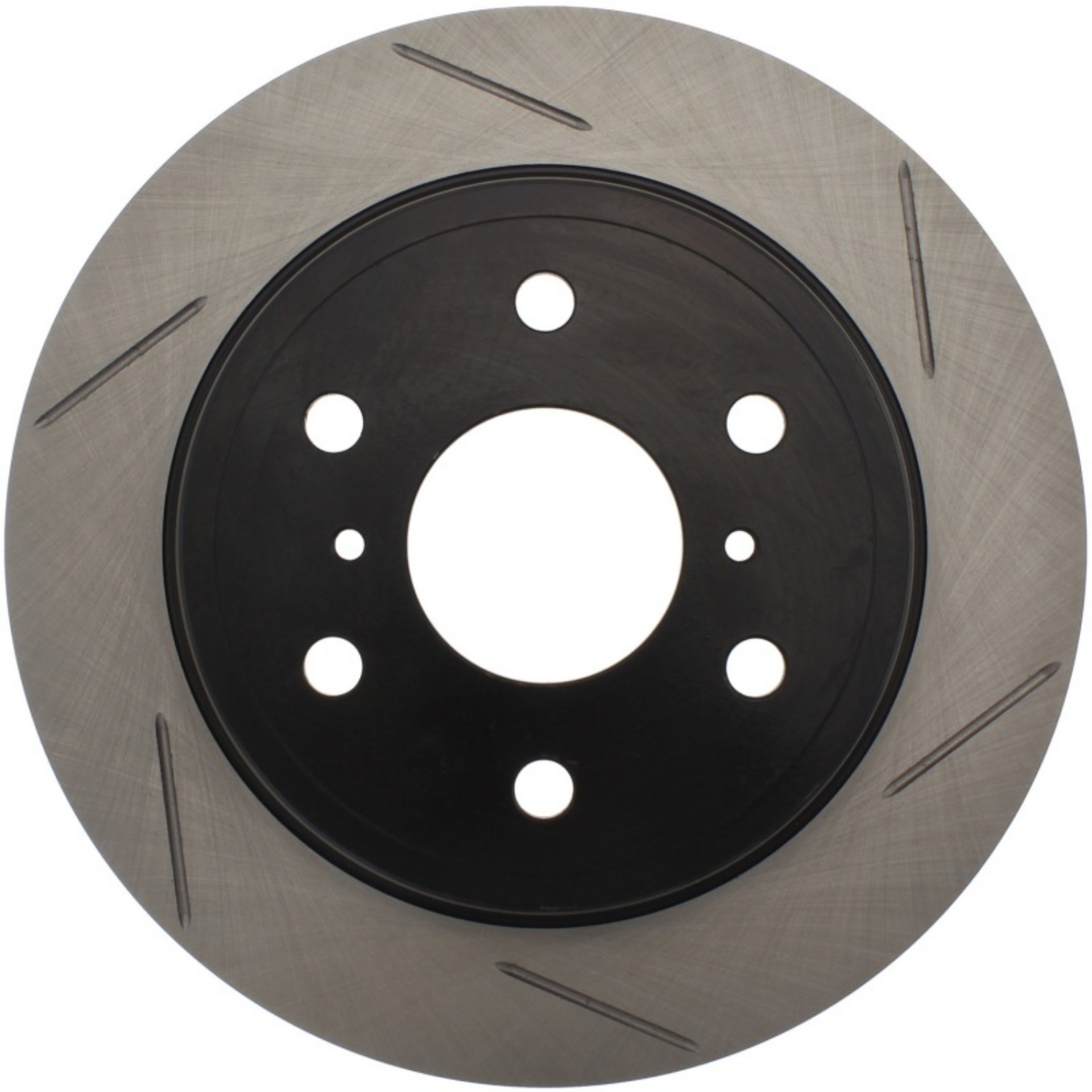Picture of StopTech PowerSlot Chevrolet Avalanche-Silverado-Suburban-Tahoe - GMC Yukon Left Slotted Rear Rotor