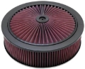 Picture of K&N X-Stream Top Filter Black 14 inch OD 5-125 inch Neck Flange 5-875 inch H
