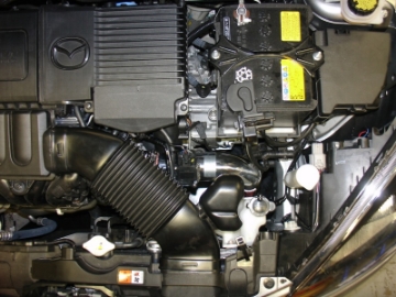 Picture of Injen 11 Mazda 2 1-5L 4cyl manual only Black Tuned Air Intake System w- MR Tech & Air Fusion